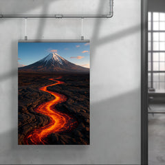 Tolbachik Lava Fields Kamchatka Russia poster 4