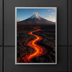 Tolbachik Lava Fields Kamchatka Russia poster 5