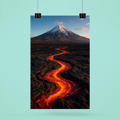 Tolbachik Lava Fields Kamchatka Russia poster 6