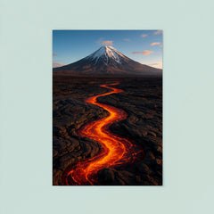 Tolbachik Lava Fields Kamchatka Russia poster 8
