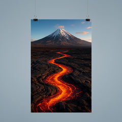 Tolbachik Lava Fields Kamchatka Russia poster 9