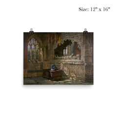 Tomb of the Crypt at Arundel Castle by Samuel Raynor poster 3