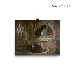 Tomb of the Crypt at Arundel Castle by Samuel Raynor poster 4
