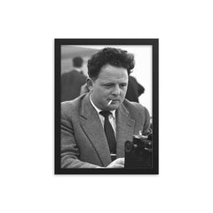 Tommy Lapid framed print on a plain backdrop in size 12"x16".