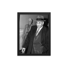 Tony Accardo framed print on a plain backdrop in size 12"x16".