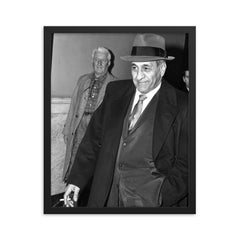 Tony Accardo framed print on a plain backdrop in size 16"x20".