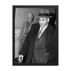 Tony Accardo framed print on a plain backdrop in size 18"x24".