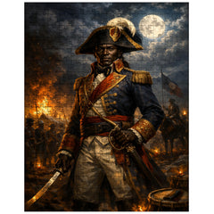 Toussaint Louverture at night before battle jigsaw puzzle