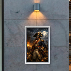 Toussaint Louverture at night before battle poster 2