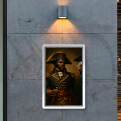 Toussaint Louverture defiant colonial governor portrait poster 2