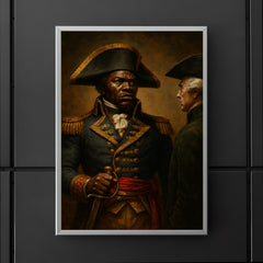 Toussaint Louverture defiant colonial governor portrait poster 5