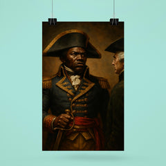 Toussaint Louverture defiant colonial governor portrait poster 6
