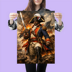 Toussaint Louverture in revolutionary uniform poster 3