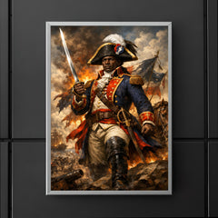 Toussaint Louverture in revolutionary uniform poster 5