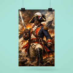 Toussaint Louverture in revolutionary uniform poster 6