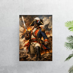 Toussaint Louverture in revolutionary uniform poster 7
