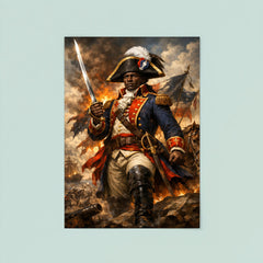 Toussaint Louverture in revolutionary uniform poster 8