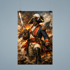 Toussaint Louverture in revolutionary uniform poster 9