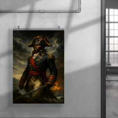 Toussaint Louverture in storm over Saint Domingue poster 4