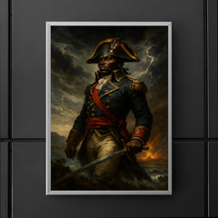 Toussaint Louverture in storm over Saint Domingue poster 5