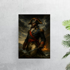 Toussaint Louverture in storm over Saint Domingue poster 7