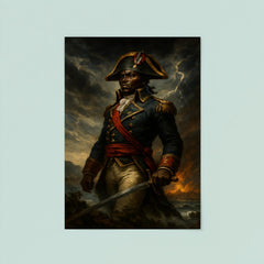 Toussaint Louverture in storm over Saint Domingue poster 8