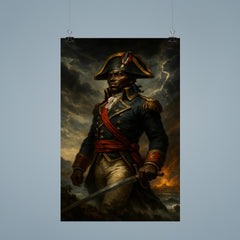 Toussaint Louverture in storm over Saint Domingue poster 9
