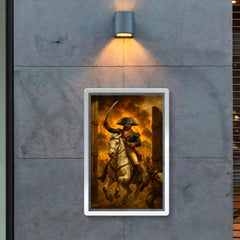 Toussaint Louverture storming Saint Domingue plantation gates poster 2