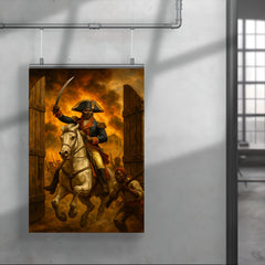 Toussaint Louverture storming Saint Domingue plantation gates poster 4