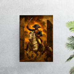 Toussaint Louverture storming Saint Domingue plantation gates poster 7