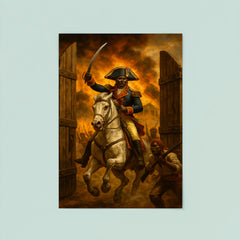 Toussaint Louverture storming Saint Domingue plantation gates poster 8