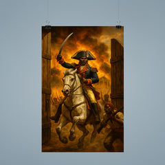 Toussaint Louverture storming Saint Domingue plantation gates poster 9