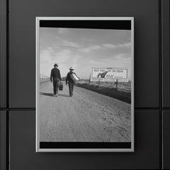 Toward Los Angeles by Dorothea Lange poster 5