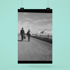 Toward Los Angeles by Dorothea Lange poster 6