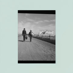 Toward Los Angeles by Dorothea Lange poster 8