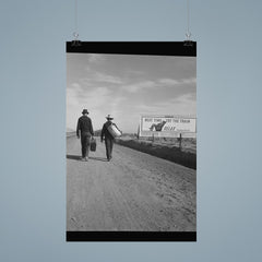 Toward Los Angeles by Dorothea Lange poster 9