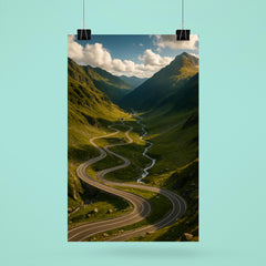 Transfagarasan Pass Romania poster 6