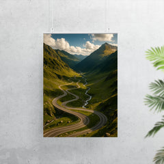 Transfagarasan Pass Romania poster 7