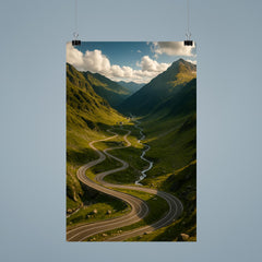 Transfagarasan Pass Romania poster 9