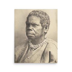 Truganini poster on a plain backdrop in size 16"x20".