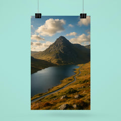 Tryfan and Ogwen Valley Wales poster 6