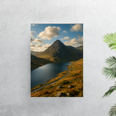 Tryfan and Ogwen Valley Wales poster 7