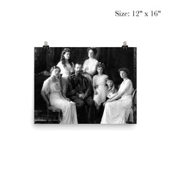 Tsar Nicholas II of Russia and His Family, 1913 poster 3