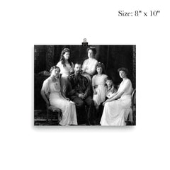 Tsar Nicholas II of Russia and His Family, 1913 poster 4