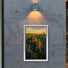 Tsingy de Bemaraha Madagascar poster 2