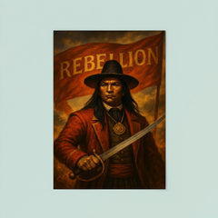 Tupac Amaru II before rebellion banner poster 8