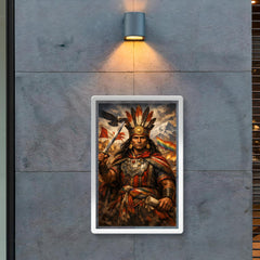 Tupac Amaru II in Andean rebellion attire poster 2