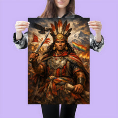 Tupac Amaru II in Andean rebellion attire poster 3