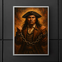 Tupac Amaru II in defiant chains poster 5