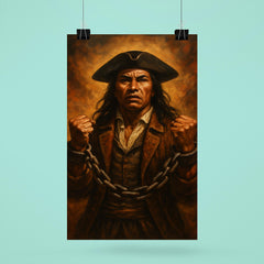 Tupac Amaru II in defiant chains poster 6